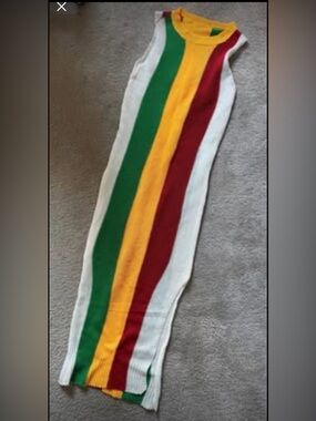 Bathing Suit Coverup | Rasta/Ethiopian Colors 🇪🇹